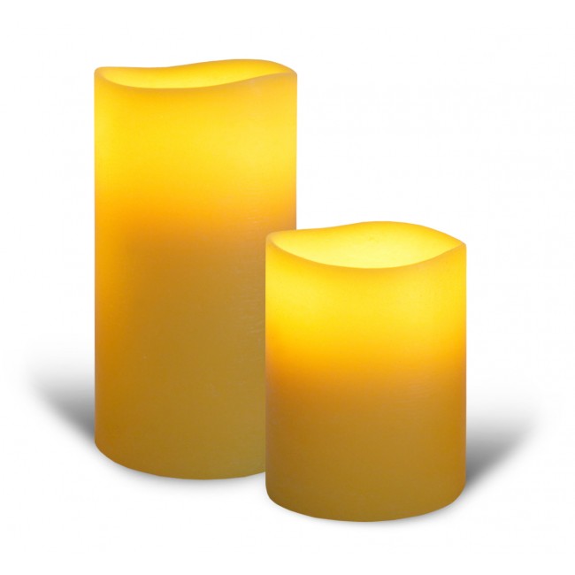 Yellow candle lights