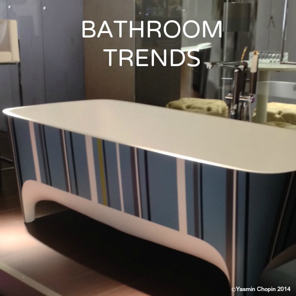 Bathroom trends Teuco bathtub stripes blue aqua 100 per cent design London